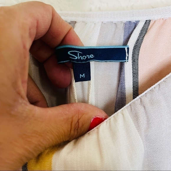 SHORE Kohala Jumpsuit Stripe Women’s Size Medium - Picture 8 of 12